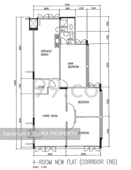 Blk 535 Jurong West Street 52 (Jurong West), HDB 4 Rooms #400487501